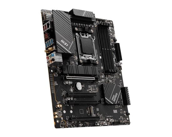 MSI Pro B650-P WiFi Anakart: AMD AM5, DDR5 7200MHz OC, Çift M.2, HDMI, DP, Wi-Fi 6E, USB 3.2, 2.5G LAN, ATX