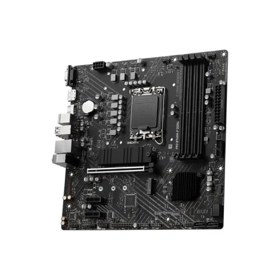MSI Pro B760M-P DDR4 Anakart: Intel 1700, DDR4 4800MHz (OC), Çift M.2, USB 3.2, HDMI, DP, Gigabit LAN, Micro ATX