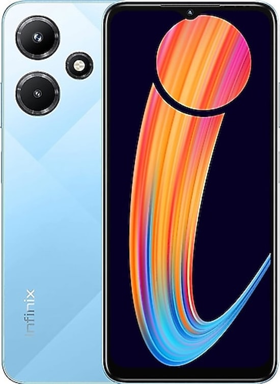 Infinix Hot 30i Mavi (4+4) 8GB Ram 128GB Dahili Hafıza Akıllı Cep Telefonu - 6.56" Ekran, 18W Hızlı Şarj