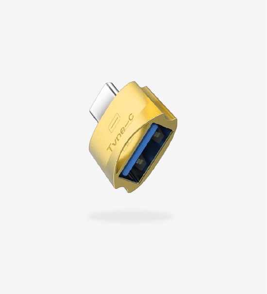 LinkTech O193 USB-A'dan Type-C'ye 5Gbps Hızlı Dönüştürücü Adaptör - Siyah Renk, Taşınabilir ve Güvenilir Bağlantı