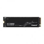 Kingston KC3000 512GB NVMe M.2 2280 Gen4 SSD (SKC3000S/512G) - 7000/3900 MB/s, PCIe 4.0, 512MB DDR4 Önbellek