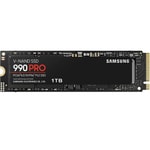 Samsung 990 PRO 1TB NVMe M.2 2280 NAND SSD (MZ-V9P1T0BW) - PCIe 4.0, 7450/6900 MB/s, 1GB LPDDR4 Önbellek, PCIe Gen 4x4