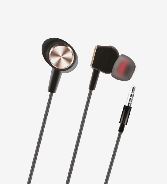 LinkTech H315 Siyah Kulak İçi Kablolu Kulaklık - Stereo Ses, Mikrofonlu, 3.5mm Bağlantı, 120cm Kablo Uzunluğu