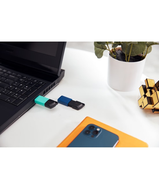 Kingston DataTraveler Exodia M 64GB USB 3.2 Gen 1 Flash Bellek (DTXM/64GB) - Siyah/Mavi, USB Type-A, NAND