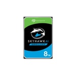 Seagate SkyHawk AI 8TB SATA3 HDD (ST8000VE001) - 3.5", 7200RPM, 256MB Cache, 7/24 Güvenlik Diski, 235MB/s Okuma Hızı