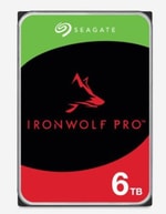 Seagate IronWolf Pro 6 TB 3.5" 7200RPM 256MB ST6000NT001 HDD - SATA 3.0, NAS Disk, 5 Yıl Resmi Distribütör Garantili