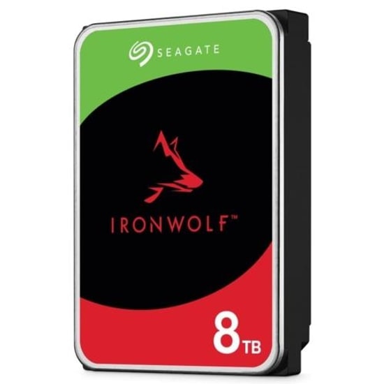 Seagate IronWolf 8 TB 3.5" 7200RPM 256MB SATA3 NAS Harddisk (ST8000VN004) - 210 MB/s Okuma, 3 Yıl Resmi Garantili