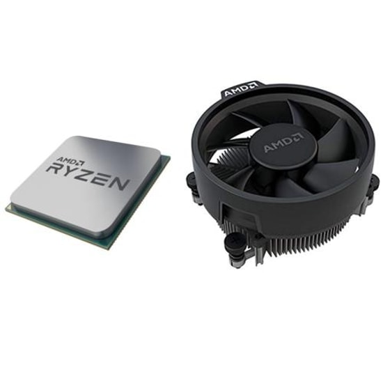 AMD R5 5500 3.6GHZ 4.2GHZ 16MB AM4 65W MPK Fanlı Kutusuz İşlemci (100-000000457MPK) - 6 Çekirdekli Performans İşlemcisi