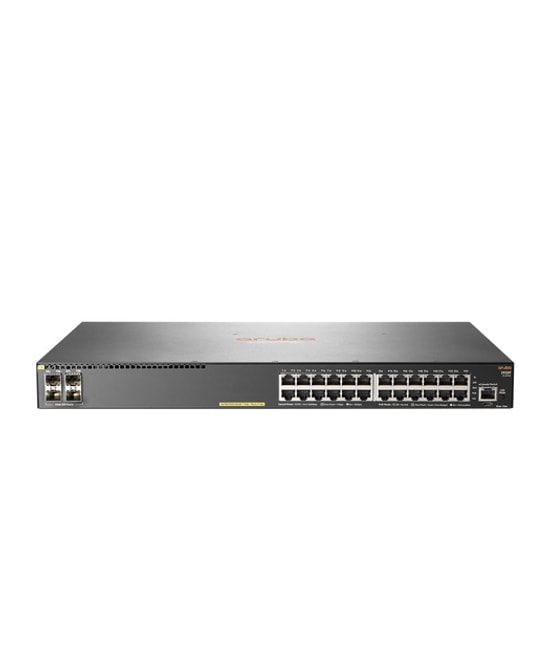 HP Aruba 2930F 24G PoE+ 4SFP Switch (JL261A) - 24 Port Gigabit PoE+, Yönetilebilir Network Anahtarı, Yüksek Performans