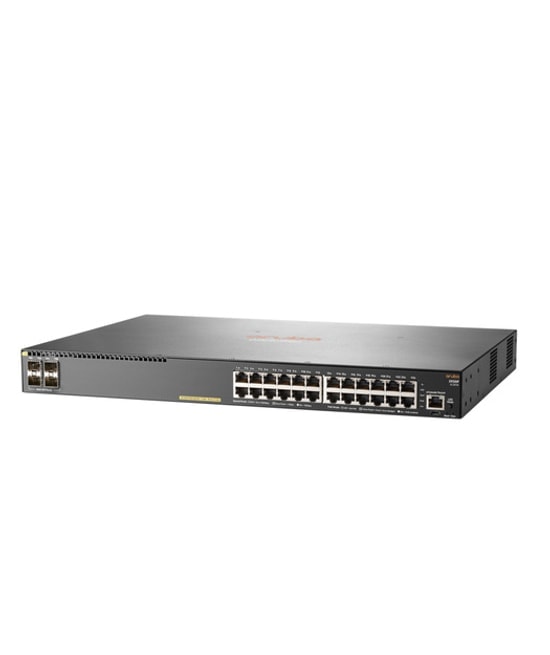 HP Aruba 2930F 24G PoE+ 4SFP Switch (JL261A) - 24 Port Gigabit PoE+, Yönetilebilir Network Anahtarı, Yüksek Performans