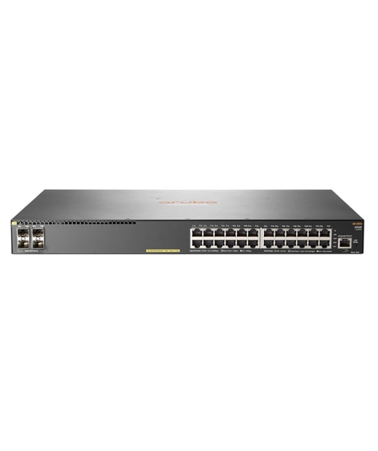 HP Aruba 2930F 24G PoE+ 4SFP Switch (JL261A) - 24 Port Gigabit PoE+, Yönetilebilir Network Anahtarı, Yüksek Performans