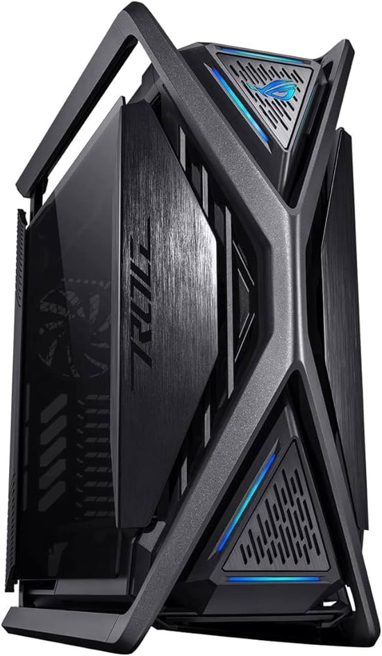 Asus Rog Gr701 Fanli Alüminyum - Çelik Alaşimli Temperli Cam Usb 3.2 Eatx/Atx/Mini-Atx/Micro-Atx Oyuncu Kasasi