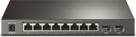 TP-Link Omada TL-SG2210P Gigabit VPN Router Switch - 8 Port Gigabit 61W PoE+, 2 SFP Port, Yönetilebilir, QoS Desteği