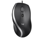 Logitech M500s Siyah USB Kablolu Optik Mouse (910-005784) - 400dpi, 7 Tuşlu, 1.8m Kablo, Sağ El Uyumlu Ergonomik Tasarım