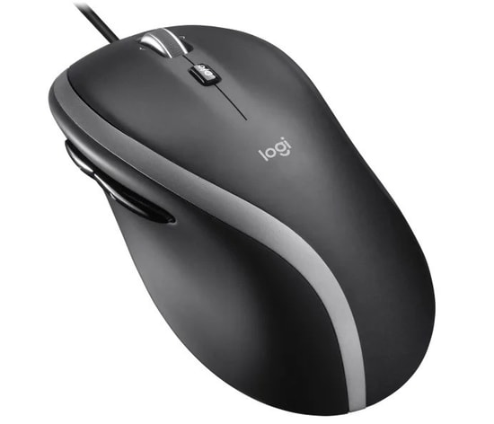 Logitech M500s Siyah USB Kablolu Optik Mouse (910-005784) - 400dpi, 7 Tuşlu, 1.8m Kablo, Sağ El Uyumlu Ergonomik Tasarım