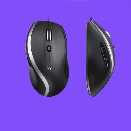 Logitech M500s Siyah USB Kablolu Optik Mouse (910-005784) - 400dpi, 7 Tuşlu, 1.8m Kablo, Sağ El Uyumlu Ergonomik Tasarım