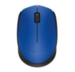Logitech M171 Mavi Kablosuz Kompakt Optik Mouse - 1000 DPI, 2.4GHz USB Nano Alıcılı, 910-004640
