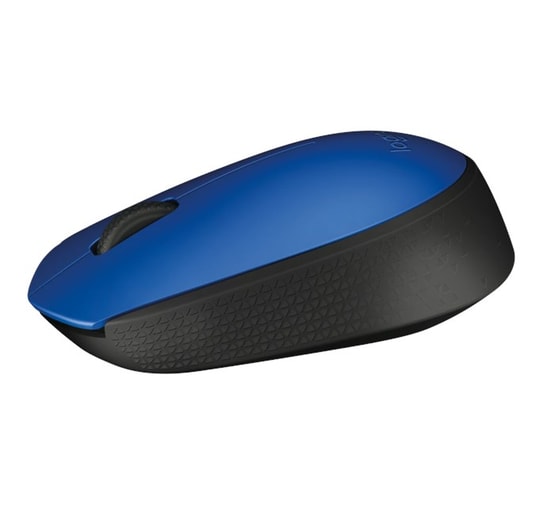 Logitech M171 Mavi Kablosuz Kompakt Optik Mouse - 1000 DPI, 2.4GHz USB Nano Alıcılı, 910-004640