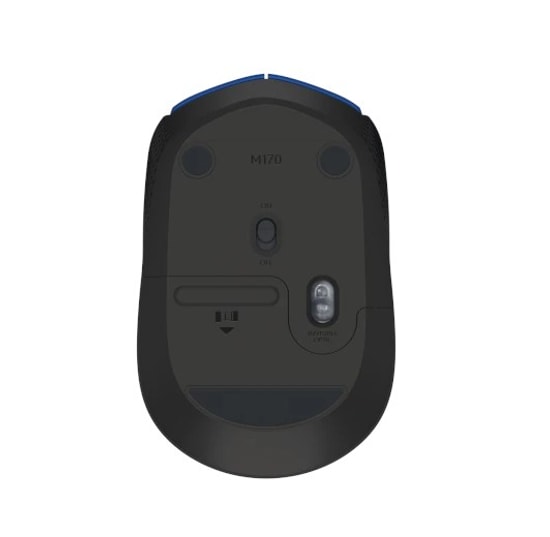 Logitech M171 Mavi Kablosuz Kompakt Optik Mouse - 1000 DPI, 2.4GHz USB Nano Alıcılı, 910-004640