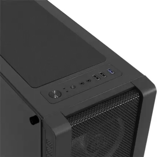 Frisby FC-9320G 600W 80+ Bronze RGB ATX Mid Tower Oyuncu Kasası - 4x120mm Fan, Temperli Cam, USB 3.0, Siyah Kasa