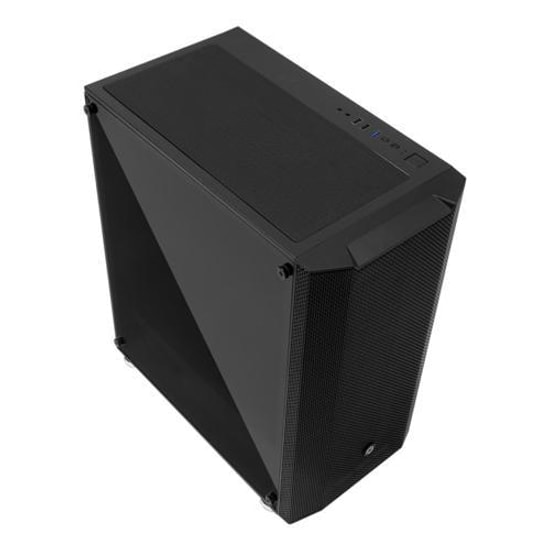 Frisby FC-9405G 650W 80+ RGB ATX Mid Tower Oyuncu Kasası - 4x120mm Fan, Temperli Cam, Mesh, USB 3.0, Siyah Kasa