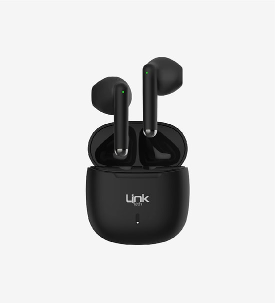 LinkTech TW10 Mini Bluetooth TWS Siyah Kulaklık - 5.1 EDR, Mikrofonlu, Type-C Şarjlı, 13mm Sürücü, 15 Saat Pil Ömrü
