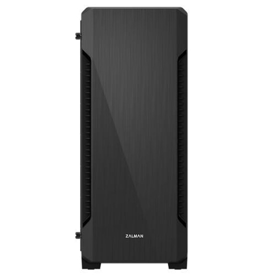 Zalman S3 Tg Mid Tower Kasa Siyah Psu Yok1xmikrofon/1xkulaklık 1xusb 3.0/2xusb 2.0/1x120mm Fan Bilgisayar Kasası