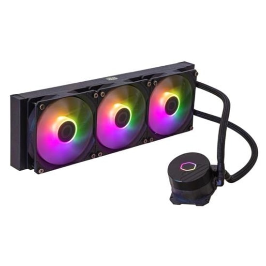 Cooler Master MasterLiquid 360L Core ARGB Sıvı Soğutma (MLW-D36M-A18PZ-R1) - 360mm Radyatör, 3x120mm PWM Fan, ARGB
