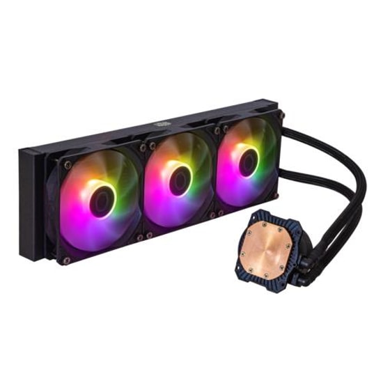 Cooler Master MasterLiquid 360L Core ARGB Sıvı Soğutma (MLW-D36M-A18PZ-R1) - 360mm Radyatör, 3x120mm PWM Fan, ARGB