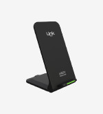 Linktech W515 15w Type-C Masaüstü Wireless Siyah Şarj Aleti & Telefon Tutacağı