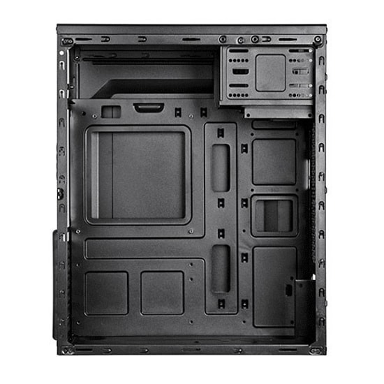 Vento VS114F Piano Black 400W Peak (350W Gerçek) ATX Kasa - 2xUSB 2.0, 2x3.5" HDD Yuva, Toz Filtreli, 2 Fanlı Sistem