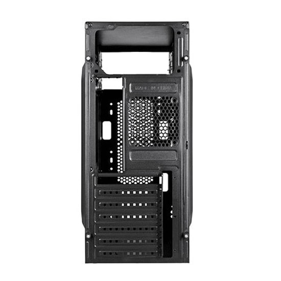 Vento VS114F Piano Black 400W Peak (350W Gerçek) ATX Kasa - 2xUSB 2.0, 2x3.5" HDD Yuva, Toz Filtreli, 2 Fanlı Sistem
