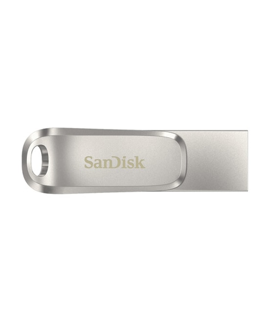 Sandisk SDDDC4-256G-G46 Ultra Dual Drive Luxe 256GB USB Type-C Flash Bellek - Metal Tasarım, Çift Taraflı Sürgülü