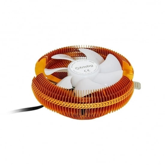 Frisby FCL-F1314C İşlemci Soğutucu - 90mm PWM Fan, 2200 RPM, 40 CFM, 18 dBA, LED Aydınlatmalı, Intel ve AMD Uyumlu