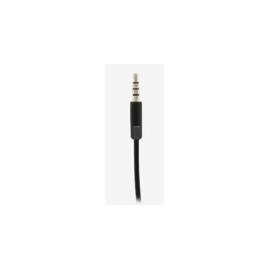 Logitech H111 Siyah Stereo Kablolu Kulaklık (981-000593) - 3.5mm, Çoklu Cihaz Uyumlu, Net Ses, Ayarlanabilir Başlık