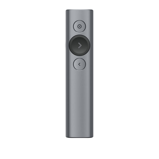 Logitech Spotlight Gri Sunum Kumandası (910-004861) - Kablosuz Dijital İşaretçi, Bluetooth, USB Alıcı, Gelişmiş Kontrol