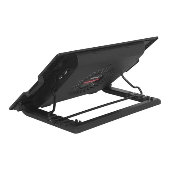 Frisby FNC-37ST Beyaz Notebook Soğutucu - 14cm Fan, Yükseklik Ayarlı, 10-17" Uyumlu, USB'den Çalışan, Tek Fanlı Soğutucu