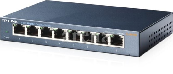 TP-Link TL-SG108 Masaüstü 8 Port Gigabit Switch - Metal Kasa, Güç Tasarruflu, VoIP Desteği, Yönetilemez Ağ Anahtarı
