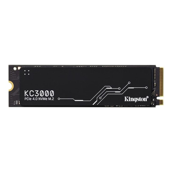 Kingston KC3000 4TB NVMe M.2 Grafen Soğutuculu SSD (SKC3000D/4096G) - 7000/7000 MB/s, PCIe Gen 4x4, 4GB DDR4 Önbellek