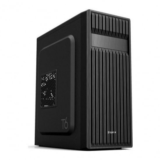 Zalman ZM-T6 Mid Tower ATX Bilgisayar Kasası - PSU Yok, 1x120mm Fan, USB 3.0, 2x USB 2.0, 280mm VGA, Siyah