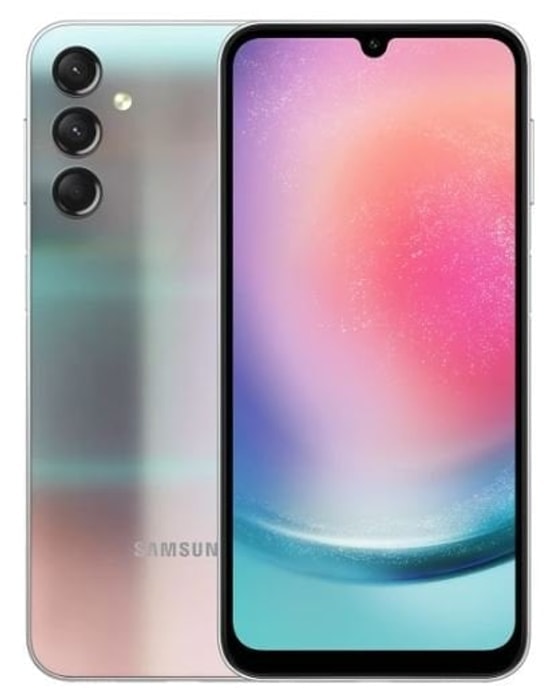 Samsung Galaxy A24 Gümüş Akıllı Telefon (Türkiye Garantili) - 6GB RAM, 128GB Hafıza, 6.5 inç Ekran, 50MP Kamera, 5000mAh