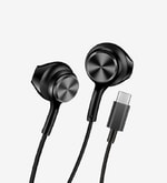 LinkTech H75 Kırmızı Type-C Kablolu Kulak İçi Kulaklık (LHF-H75/RED) - Stereo, Mikrofonlu, Yüksek Bas, 120cm Kablo