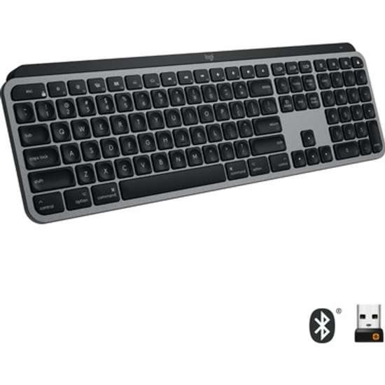Logitech MX Keys Mini Mac Beyaz Kablosuz Klavye (920-010526) - İngilizce Q, Aydınlatmalı, Minimalist, Bluetooth