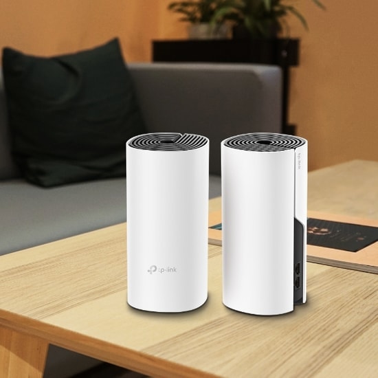 Tp-Link Deco M4-2P AC1200 Mesh Wi-Fi Sistemi - 1200Mbps, Çift Bant, 260m Kapsama, 1 Gbit Port, Dahili Anten