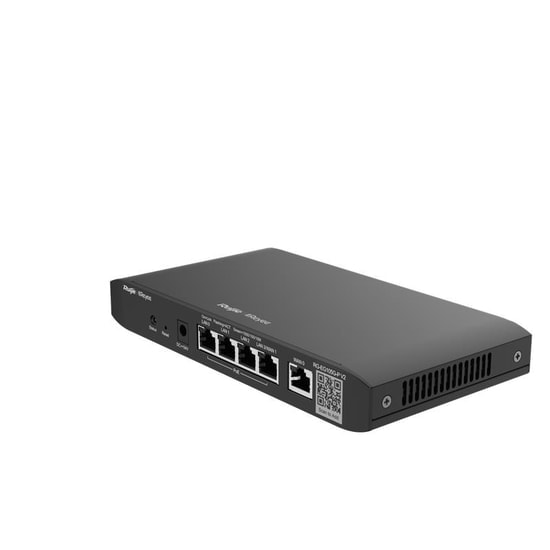 Ruijie Reyee RG-EG105G-P 5 Port Gigabit Cloud Yönetilebilir PoE Router - 600Mbps, 54W PoE Güç, Çoklu WAN Desteği