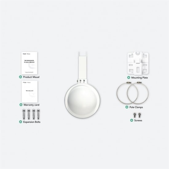 Ruijie Reyee RG-RAP6262(G) AX1800 Wi-Fi 6 Dış Ortam Access Point - 2.4/5GHz, 2x2 MU-MIMO, PoE, Adaptörsüz (300m)
