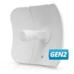 Ubiquiti LiteBeam LBE-5AC-Gen2: 5GHz 2x2 MIMO 25dBm Airmax CPE, 23dBi Anten, 450Mbps, 24V Adaptörlü Erişim Noktası