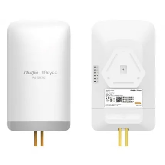 Ruijie Reyee RG-EST350 V2 867Mbps 5KM PTP 30 Derece Dış Ortam 2'li Set Access Point - Wi-Fi 5, PoE, 1Gbps, 2 Port