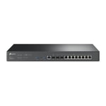 Tp-Link Omada ER8411 1x10g Sfp+Wan 1x10g Sfp+Wan/Lan 1xgigabit Sfp Wan/Lan 8xgigabit Rj45 2xusb3.0 Vpn Router Switch