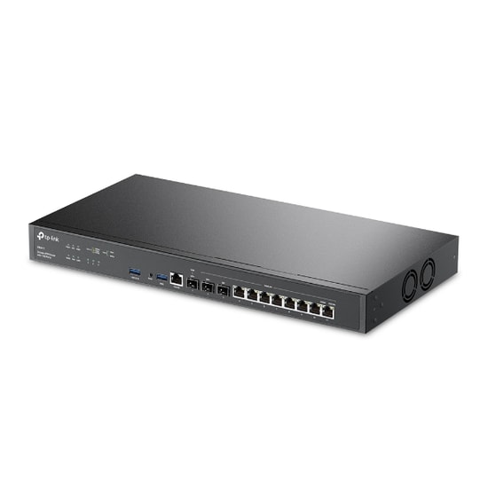 Tp-Link Omada ER8411 1x10g Sfp+Wan 1x10g Sfp+Wan/Lan 1xgigabit Sfp Wan/Lan 8xgigabit Rj45 2xusb3.0 Vpn Router Switch